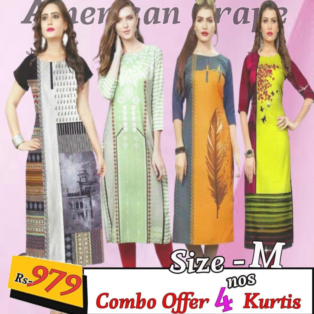 Kurtis combo deals offer